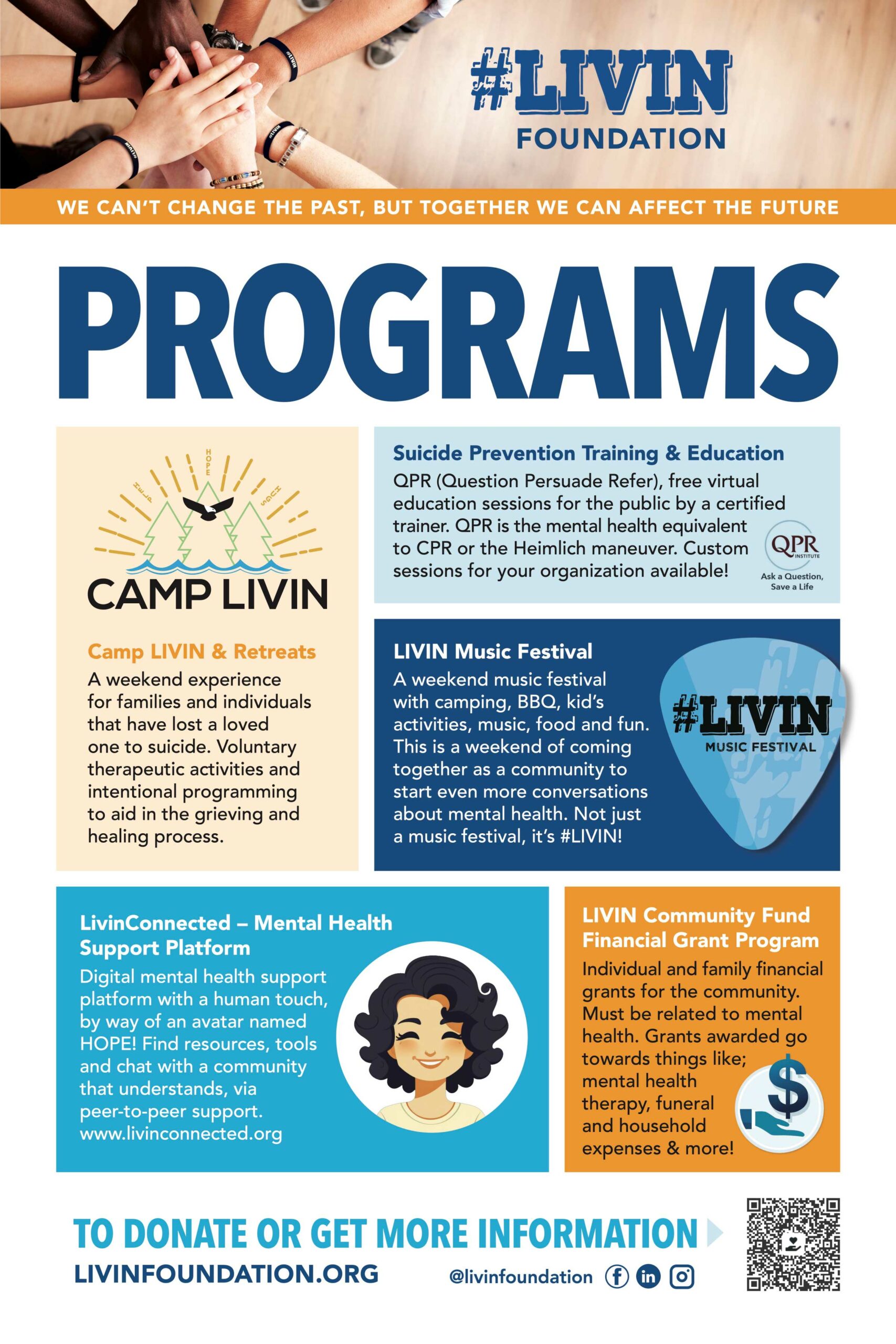 Livin' programs poster